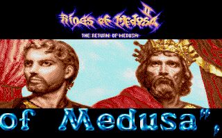 The Return of Medusa DOS screenshot