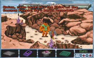 Return to Ringworld DOS screenshot