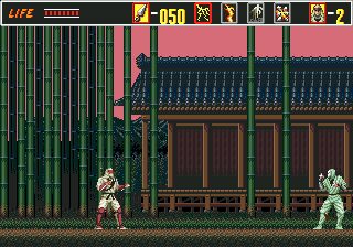 The Revenge of Shinobi Genesis screenshot
