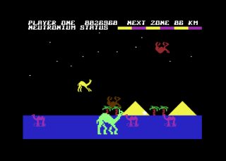 Revenge of the Mutant Camels Commodore 64 screenshot