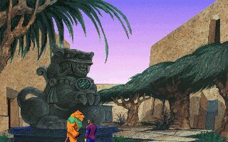 Ringworld: Revenge of the Patriarch DOS screenshot