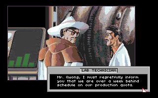 Rise of the Dragon Amiga screenshot
