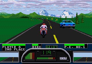 Road Rash II Genesis screenshot