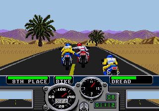 Road Rash - Original Version Genesis screenshot