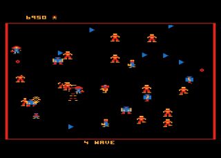 Robotron: 2084 Atari 8-bit screenshot