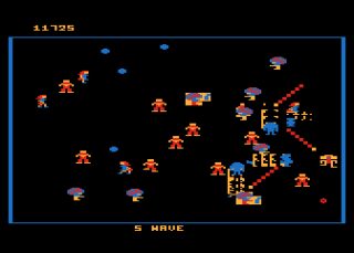Robotron: 2084 Atari 8-bit screenshot