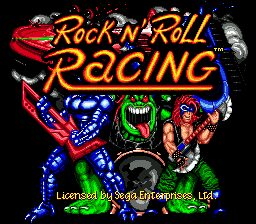 Rock n' Roll Racing Genesis screenshot