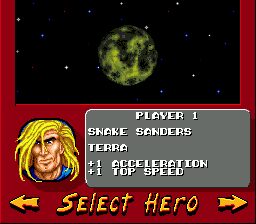 Rock n' Roll Racing Genesis screenshot