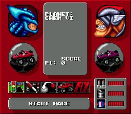 Rock n' Roll Racing Genesis screenshot