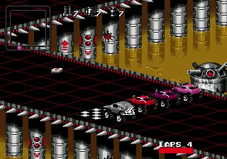 Rock n' Roll Racing Genesis screenshot