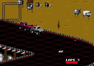 Rock n' Roll Racing Genesis screenshot