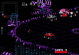 Rock n' Roll Racing Genesis screenshot