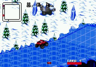 Rock n' Roll Racing Genesis screenshot