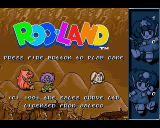 Rodland Amiga screenshot