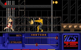 The Running Man Amiga screenshot