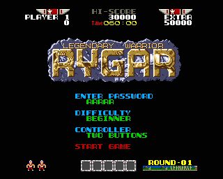 Rygar: The Legendary Warrior - Amiga