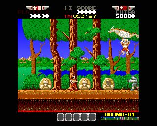 Rygar: The Legendary Warrior Amiga screenshot
