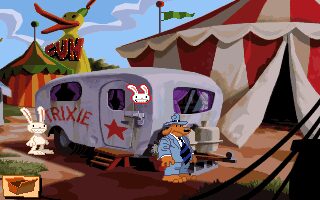 Sam & Max: Hit the Road DOS screenshot