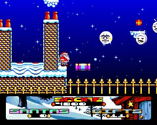 Santa's Xmas Caper Amiga screenshot