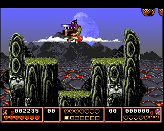 Second Samurai Amiga screenshot