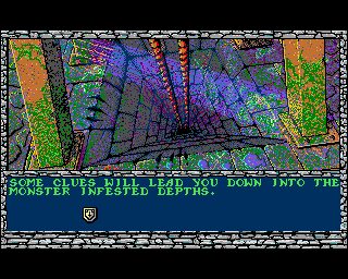 Secret of the Silver Blades Amiga screenshot