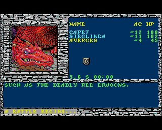 Secret of the Silver Blades - Amiga