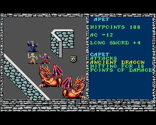 Secret of the Silver Blades - Amiga