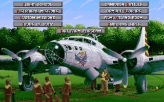 Secret Weapons Of The Luftwaffe DOS screenshot