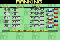 SEGA Rally Championship - 