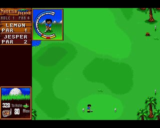 Sensible Golf Amiga screenshot