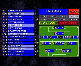 Sensible Soccer Amiga screenshot