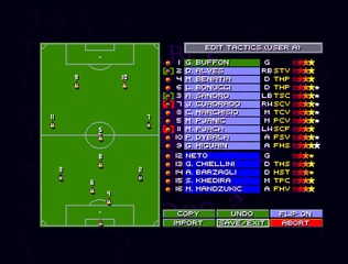 Sensible World of Soccer 2016 Amiga screenshot
