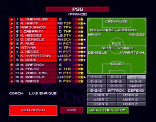 Sensible World of Soccer 2025-26 Amiga screenshot