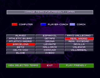 Sensible World of Soccer 2025-26 Amiga screenshot