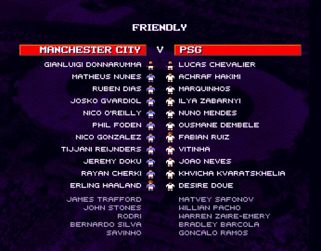 Sensible World of Soccer 2025-26 - Amiga version