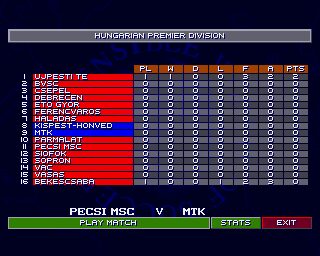 Sensible World of Soccer - Amiga