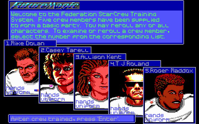 Sentinel Worlds I: Future Magic - DOS