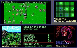 Sentinel Worlds I: Future Magic DOS screenshot