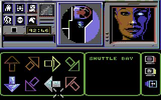 Shadowfire Commodore 64 screenshot
