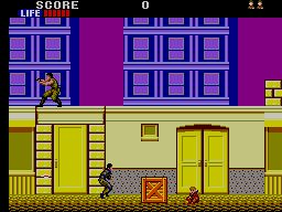 Shinobi SEGA Master System screenshot