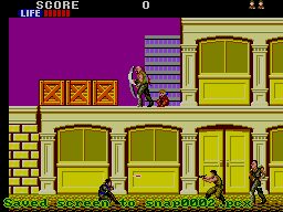 Shinobi SEGA Master System screenshot