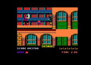 Shinobi Amstrad CPC screenshot