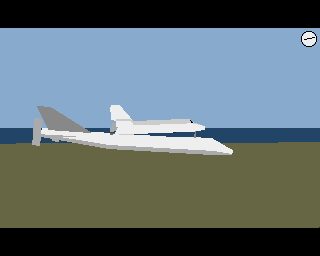 Shuttle: The Space Flight Simulator Amiga screenshot