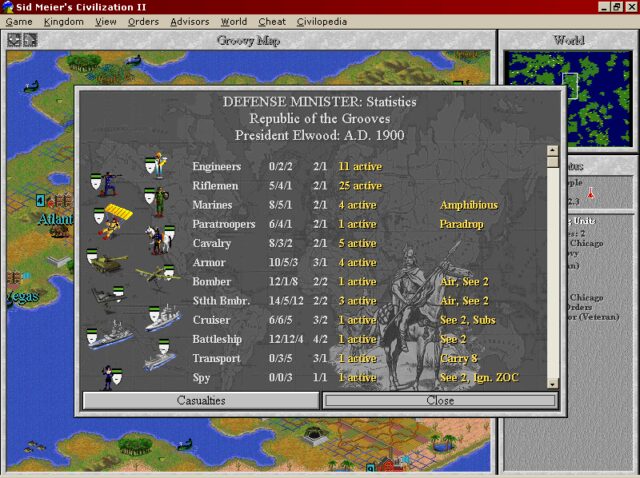Sid Meiers Civilization II - Windows version