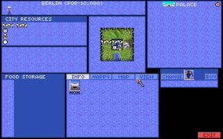 Sid Meier's Civilization DOS screenshot