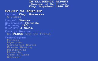 Sid Meiers Civilization - DOS