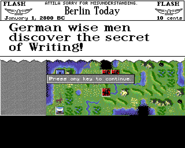 Sid Meiers Civilization - Amiga
