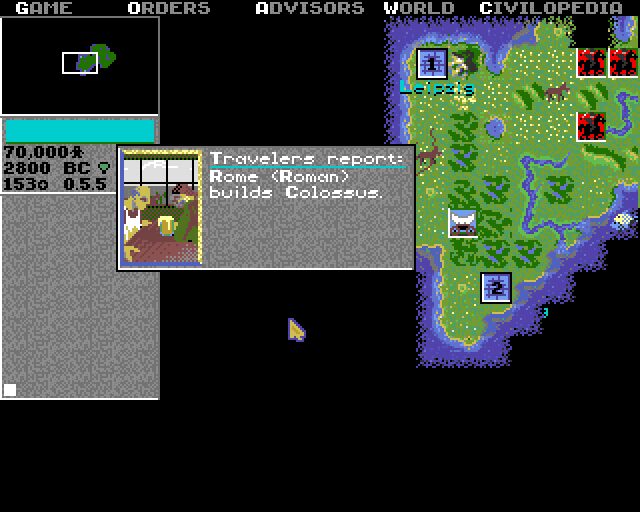 Sid Meiers Civilization - Amiga