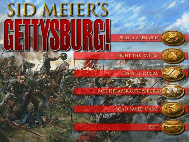 Sid Meiers Gettysburg! - Windows version