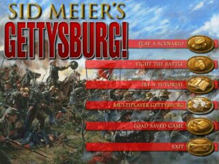 Sid Meier's Gettysburg! Windows screenshot